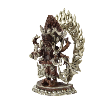 Figurka Biała mahakala - Gonker - Gynker - Mahakala - obfitość